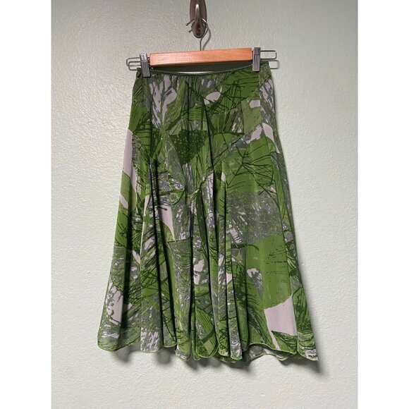 Vintage Jonathan Martin Women's Green Boho Y2k‎ Inspired 90s Skirt Size Small - Picture 1 of 6